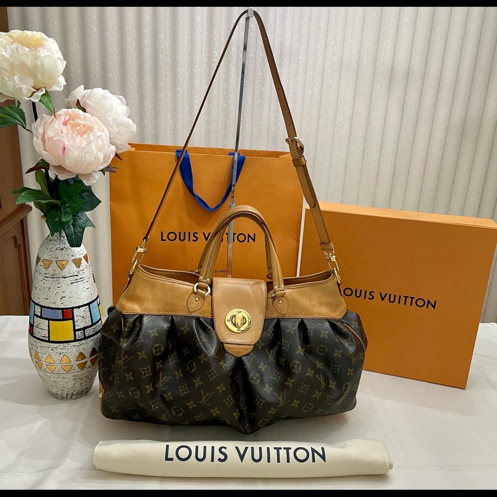 Authentic Louis Vuitton Boetie GM Monogram Canvas,